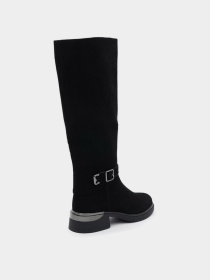 M1185-WS28-015B чорна замша модель M1185-WS28-015B Фото