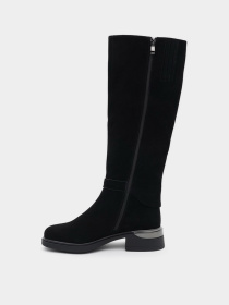 M1185-WS28-015B чорна замша модель M1185-WS28-015B Фото