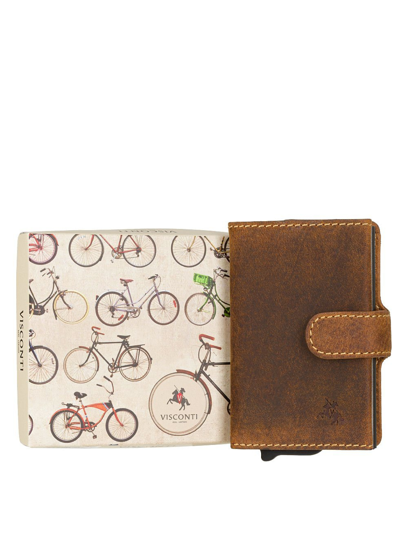 Портмоне-кардхолдер модель VSL59 OIL TAN Фото