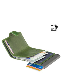 Портмоне-кардхолдер модель VSL59 GREEN Фото