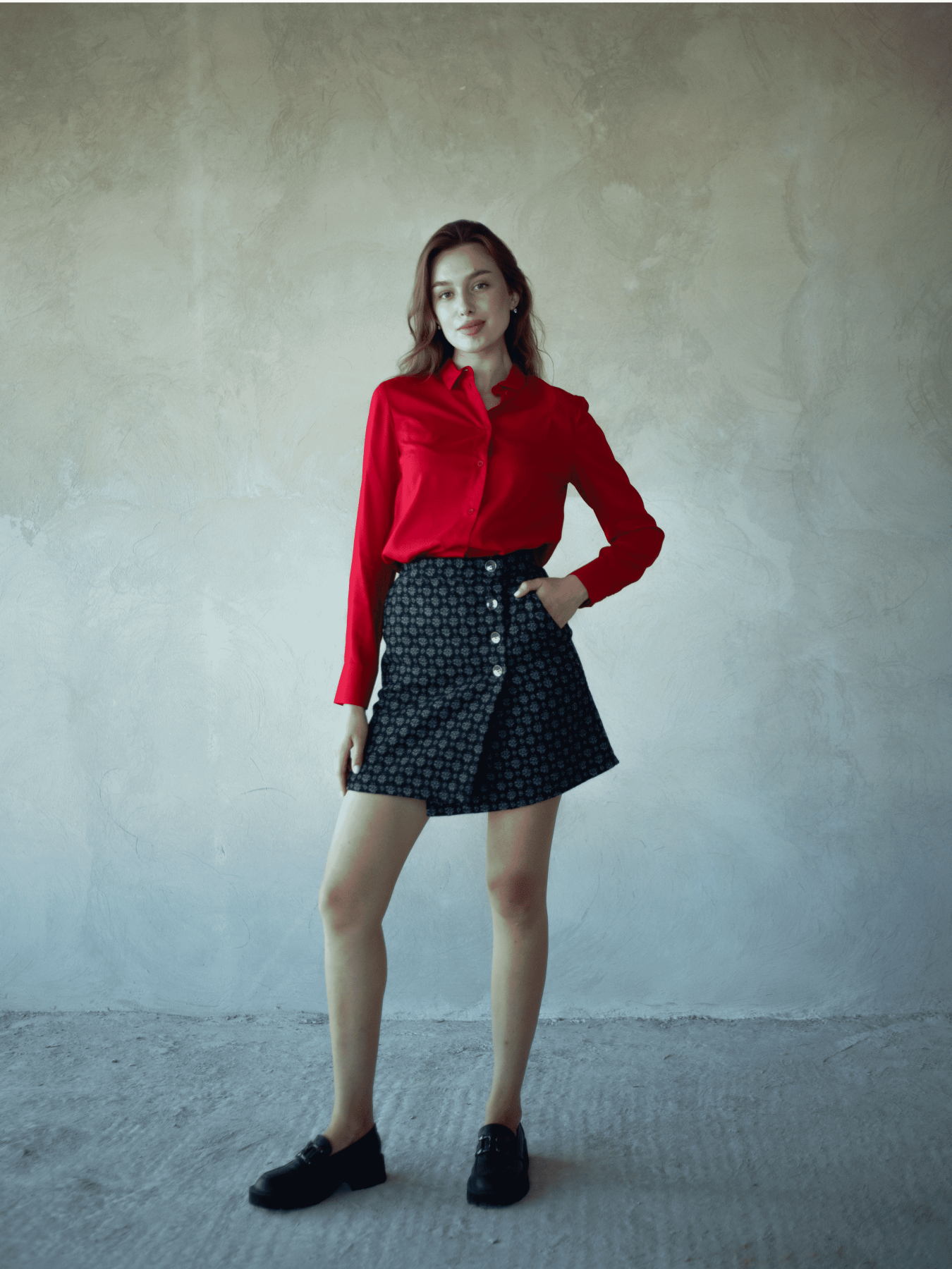 Сорочка Едельвіка модель 170-21-00red Фото