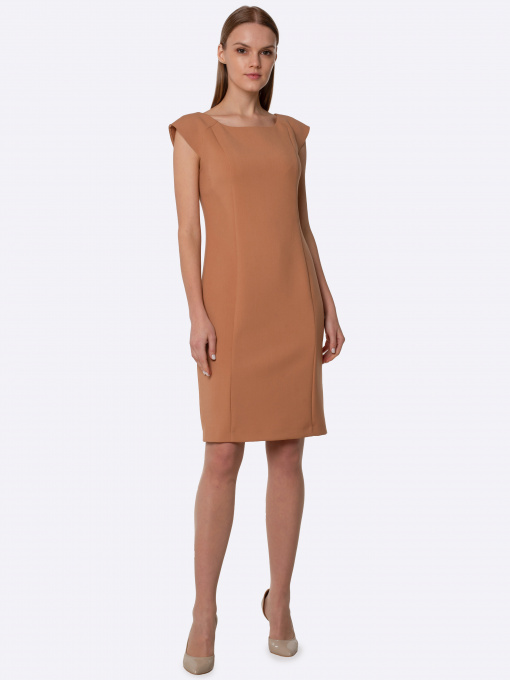 Сукня міді CAT ORANGE Модель 5684 Фото