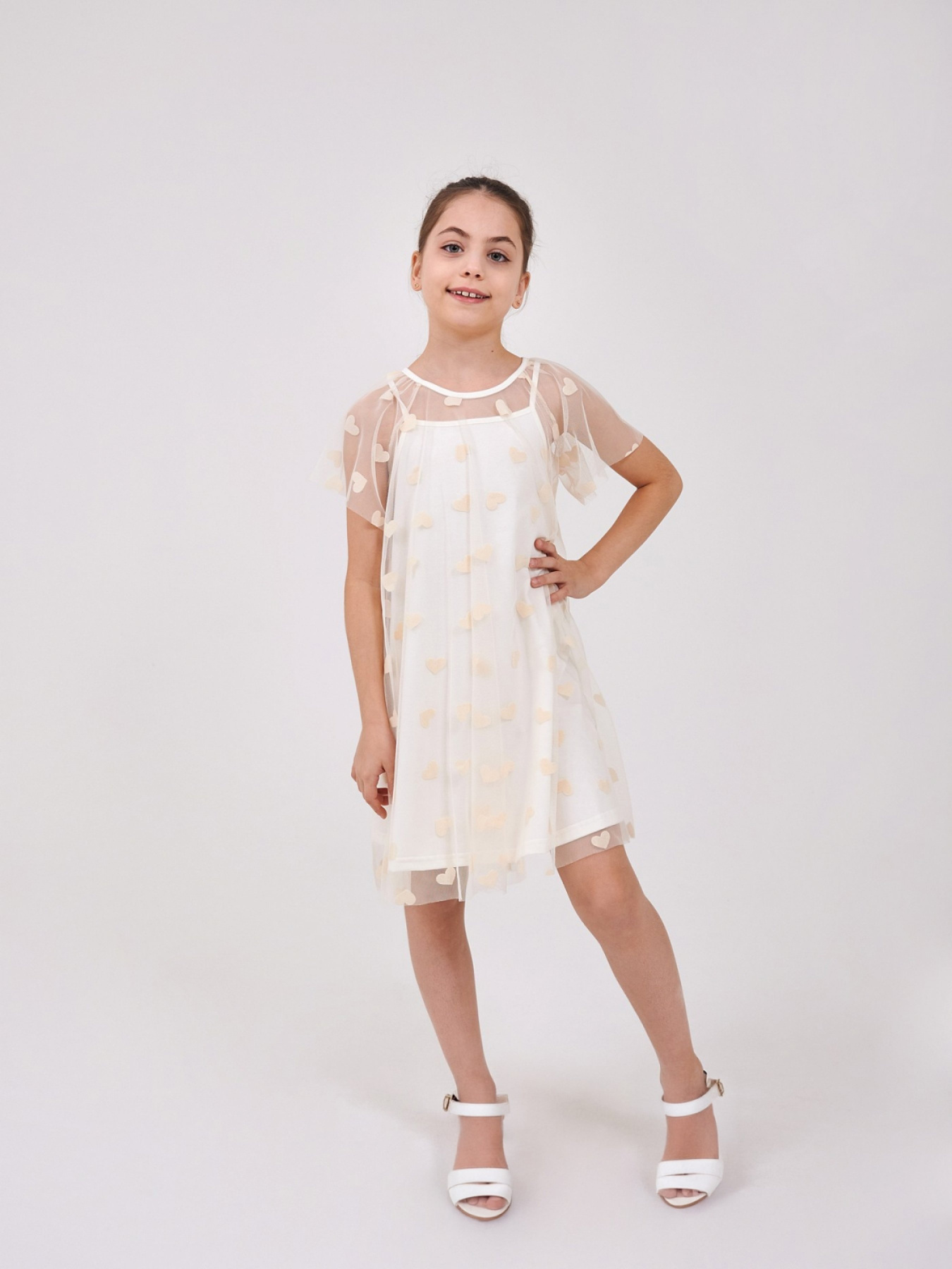 Сукні SMIL модель smil_120494-1-molocnyj Фото