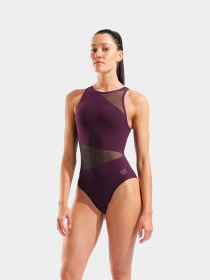 Женский купальник Arena MESH ANGLE SWIMSUIT VENT BACK модель 010191-400 Фото