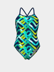 Женский купальник Arena TEXTURE SWIMSUIT TIE BACK модель 010730-750 Фото