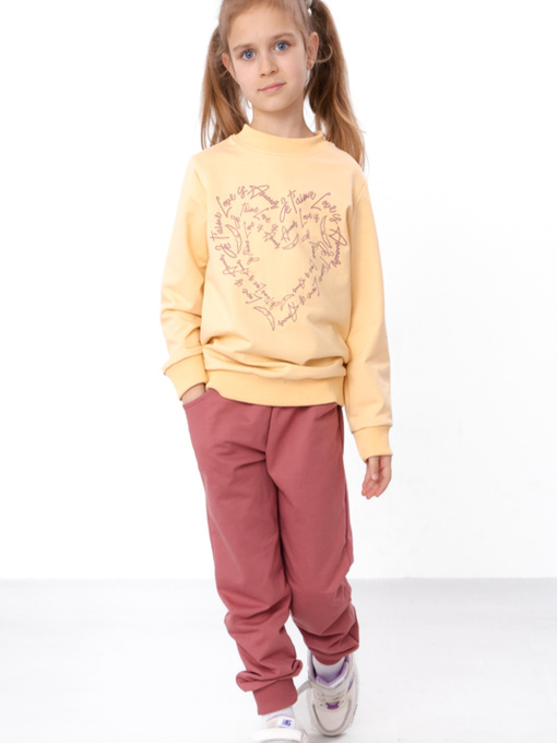 Костюмы Носи своє модель 6063-057-33-7-1-svtlo-psochnij-love Фото