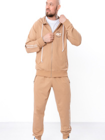 Костюм чоловічий спортивний на блискавці, Капучино Носи Своє (8092-057-33) модель 8092-057-33-svtla-kava-ny Фото