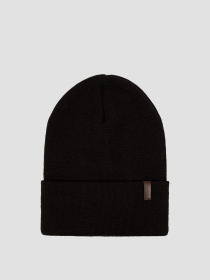 Мужская черная шерстяная шапка модель M3B024XXMSLA;0000 Фото