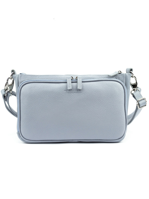 Сумка женская кроссбоди через плечо из натуральной кожи флотар повседневная средняя модель CH-001LBL-FL Фото