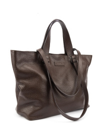 Женский вместительный кожаный шоппер модель CH-018DB-FL Фото