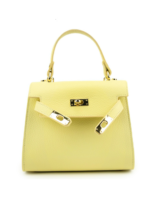 Сумка жіноча класичне невелике кросбоді через плече з натуральної шкіри флотар модель F-IT-9866Y Фото