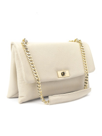 Жіноче кросбоді на ланцюжку з натуральної шкіри модель F-IT-8545-1WB Фото