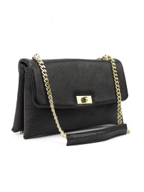 Жіноче кросбоді на ланцюжку з натуральної шкіри модель F-IT-8545-1A Фото