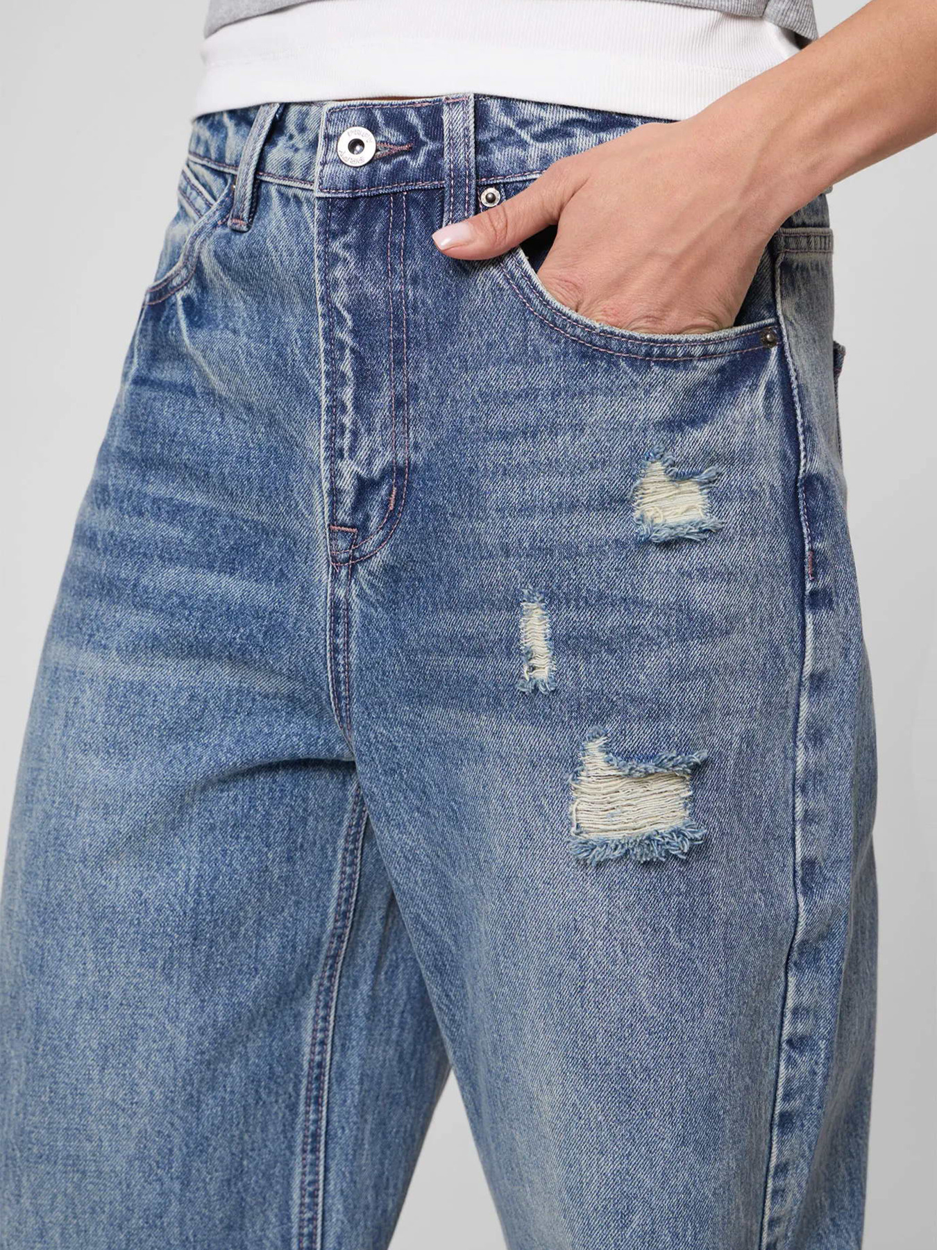 Джинсы модель PWDNJNSCNG0004 Фото