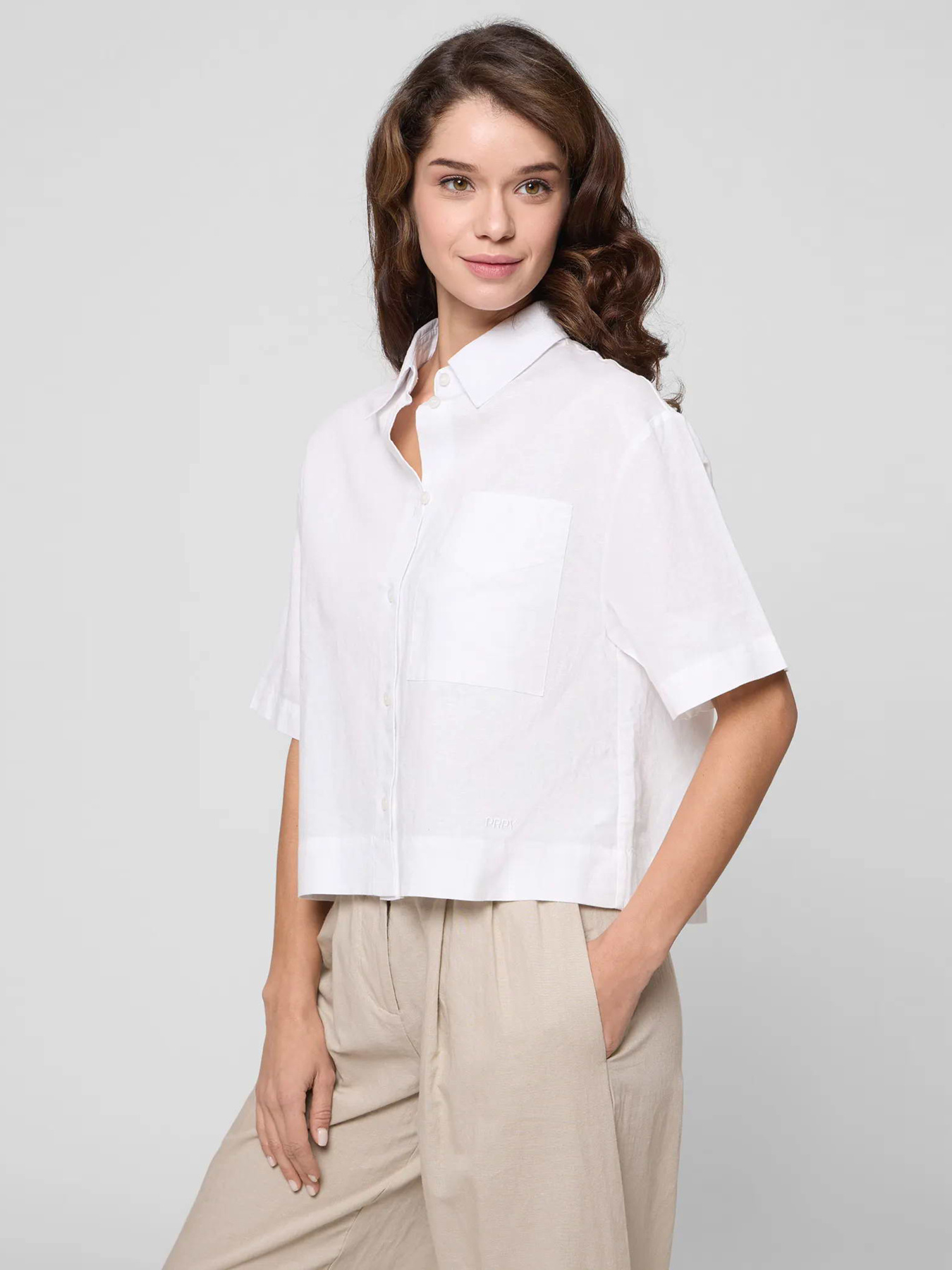 Рубашка с коротким рукавом модель PWCSTANN0037 Фото