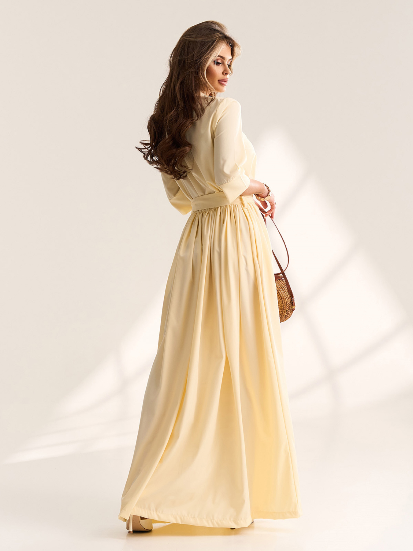 Сукні ISSA Plus модель 13006_желтый Фото