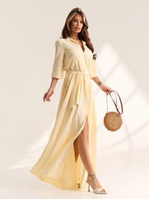 Сукні ISSA Plus модель 13006_желтый Фото