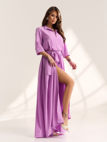 Платья ISSA Plus модель 13006_сиреневый Фото