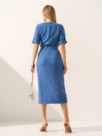 Сукні ISSA Plus модель 14809_голубой Фото