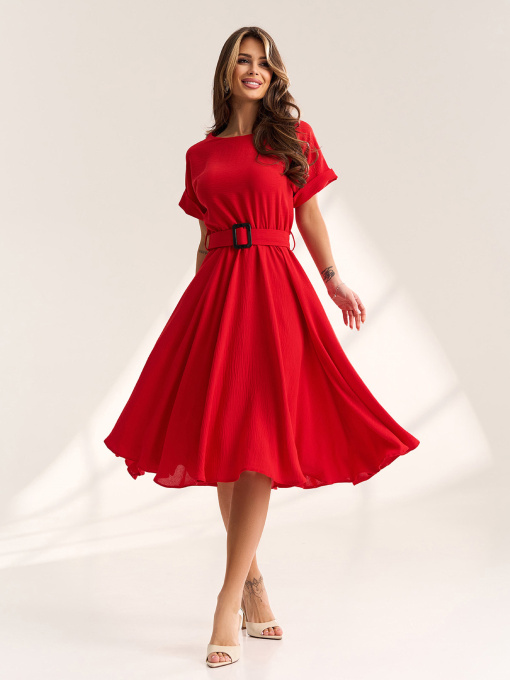 Сукні ISSA Plus модель 15568_красный Фото