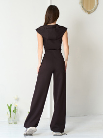 Комбинезоны ISSA Plus модель 15571_темно-коричневый Фото