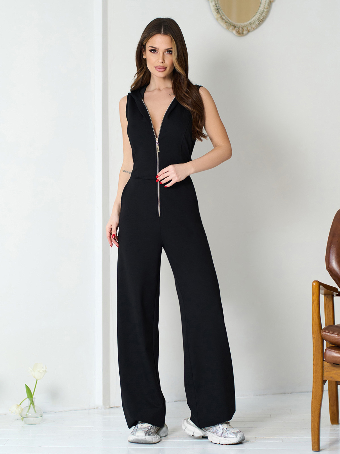 Комбинезоны ISSA Plus модель 15571_черный Фото