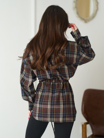 Рубашки ISSA Plus модель 15574_мультиколор Фото