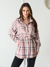 Рубашки ISSA Plus модель 15577_розовый Фото