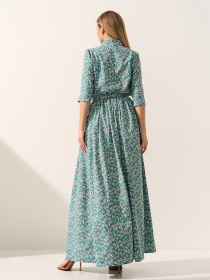 Платья ISSA Plus модель 15579_мультиколор Фото