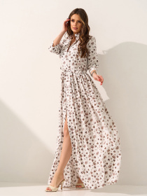 Платья ISSA Plus модель 15581_белый Фото