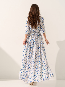 Платья ISSA Plus модель 15582_белый Фото