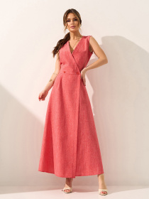 Платья ISSA Plus модель 15583_красный Фото