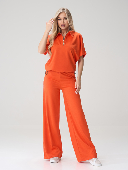 Костюмы ISSA Plus модель 15585_оранжевый Фото
