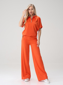 Костюмы ISSA Plus модель 15585_оранжевый Фото