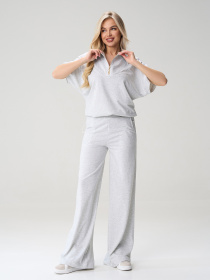 Костюмы ISSA Plus модель 15585_светло-серый Фото