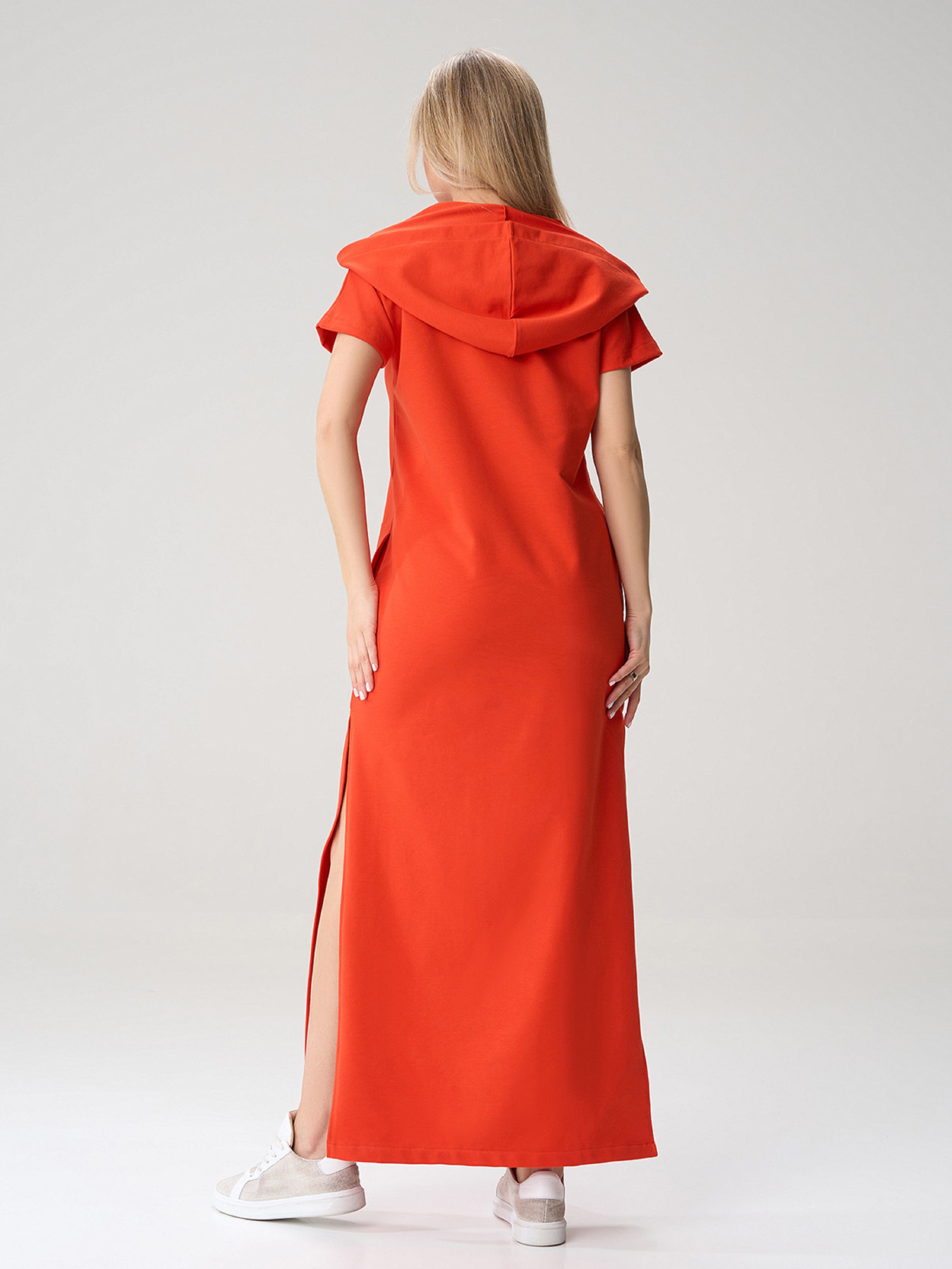 Платья ISSA Plus модель 15588_оранжевый Фото