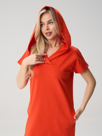 Платья ISSA Plus модель 15588_оранжевый Фото