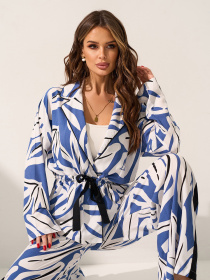 Костюми ISSA Plus модель 15589_голубой Фото