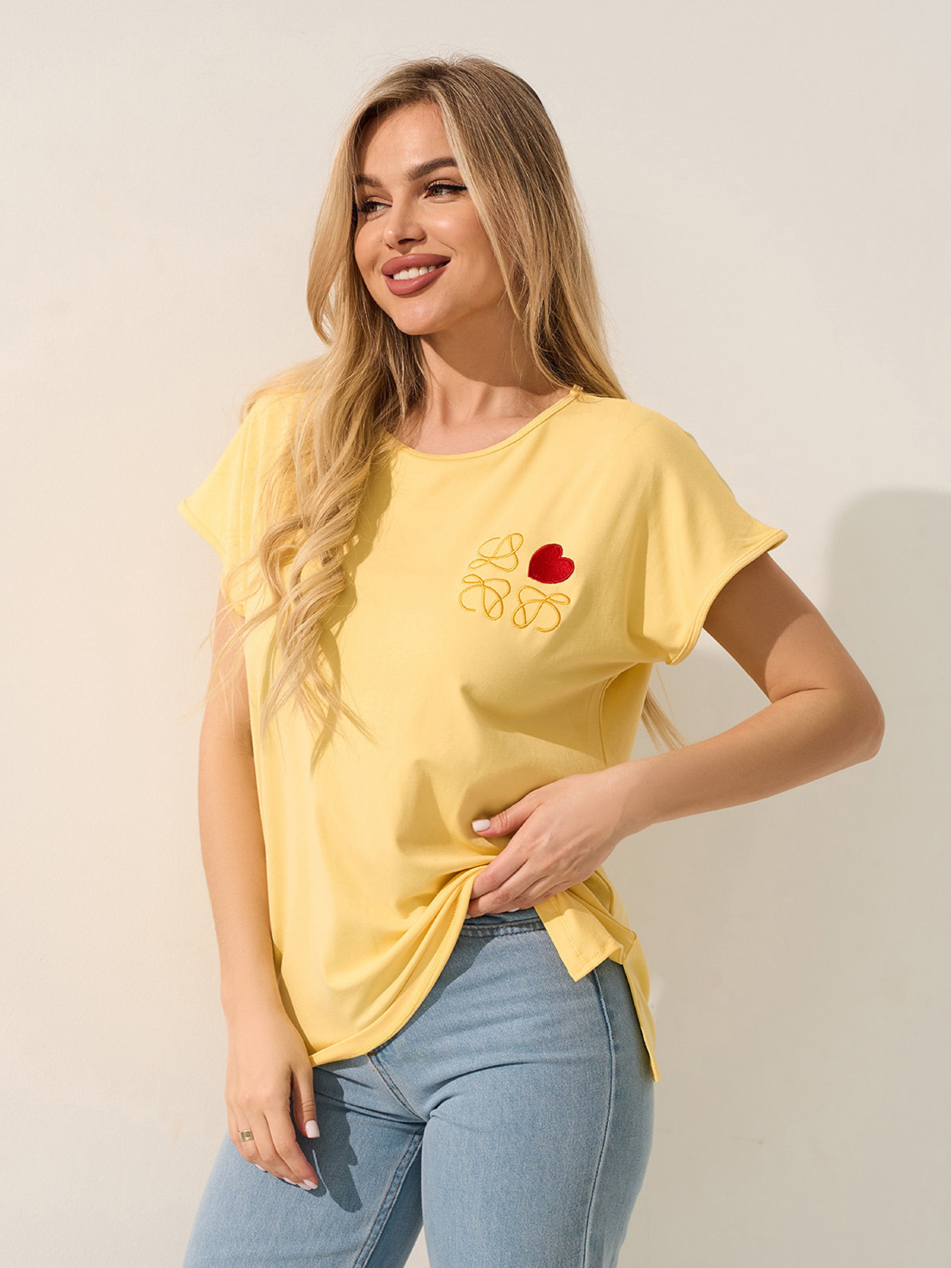 Футболки и поло ISSA Plus модель 15594_желтый Фото