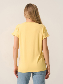 Футболки и поло ISSA Plus модель 15594_желтый Фото