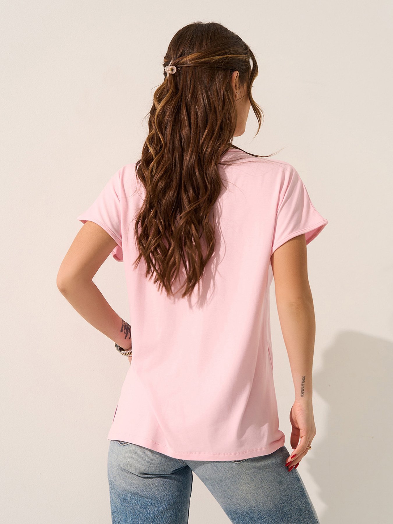 Футболки и поло ISSA Plus модель 15594_розовый Фото