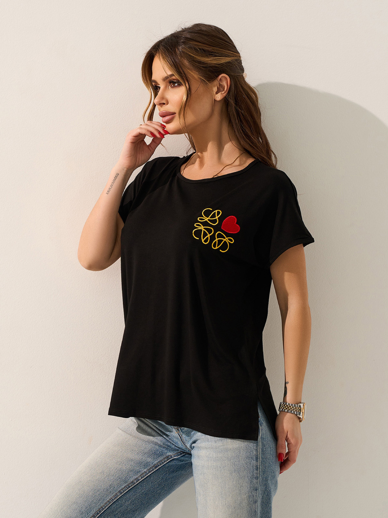 Футболки и поло ISSA Plus модель 15594_черный Фото