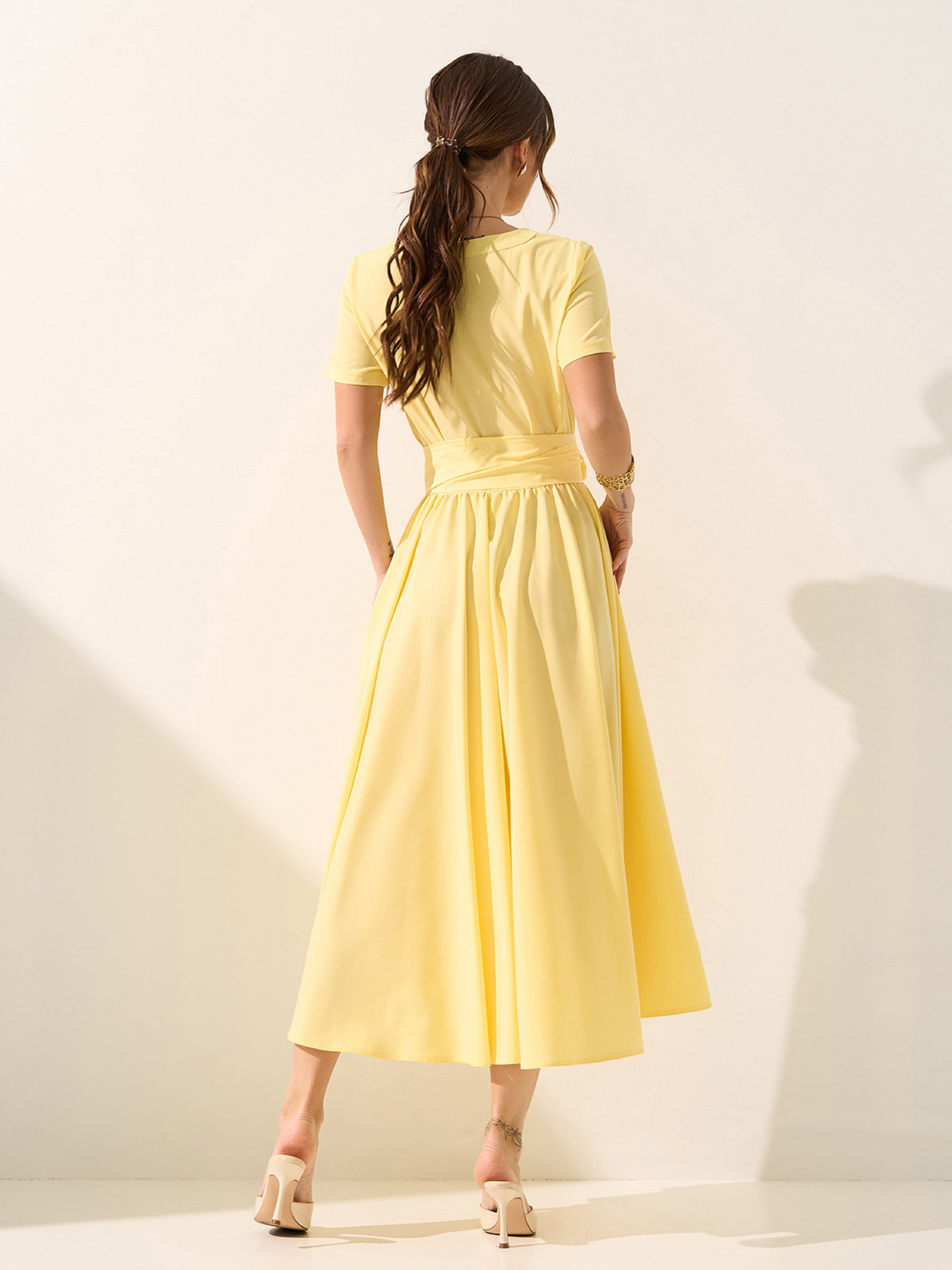 Платья ISSA Plus модель 15597_желтый Фото