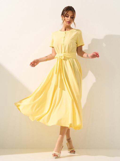 Платья ISSA Plus модель 15597_желтый Фото
