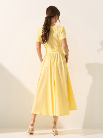 Платья ISSA Plus модель 15597_желтый Фото