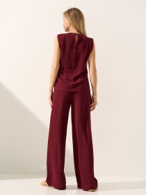 Костюмы ISSA Plus модель 15598_темно-бордовый Фото