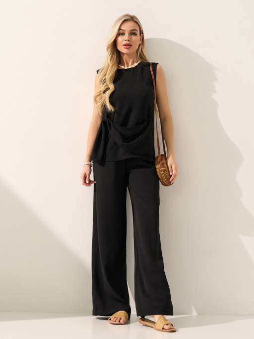 Костюмы ISSA Plus модель 15598_черный Фото