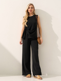 Костюмы ISSA Plus модель 15598_черный Фото