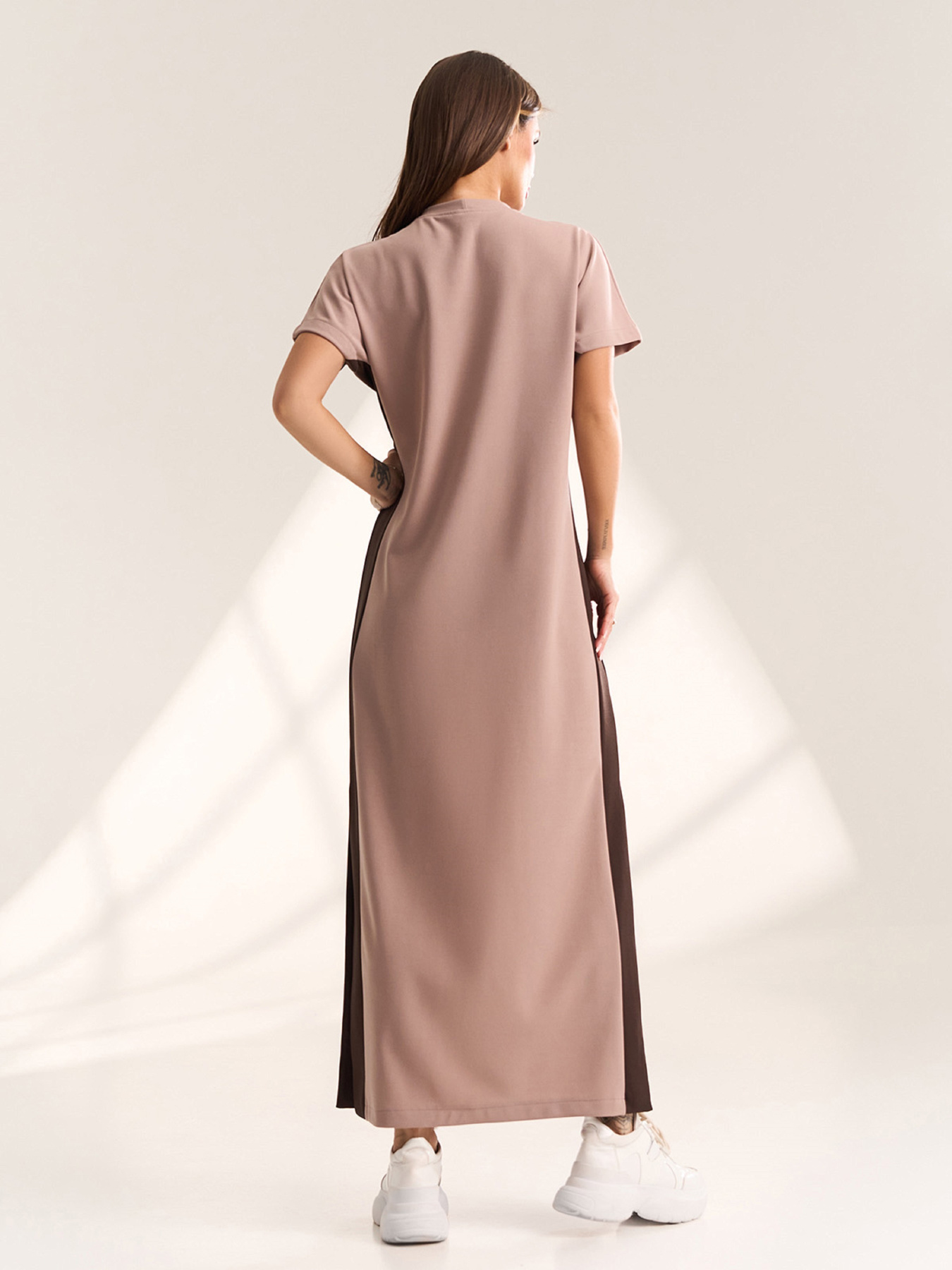 Платья ISSA Plus модель 15599_бежевый Фото