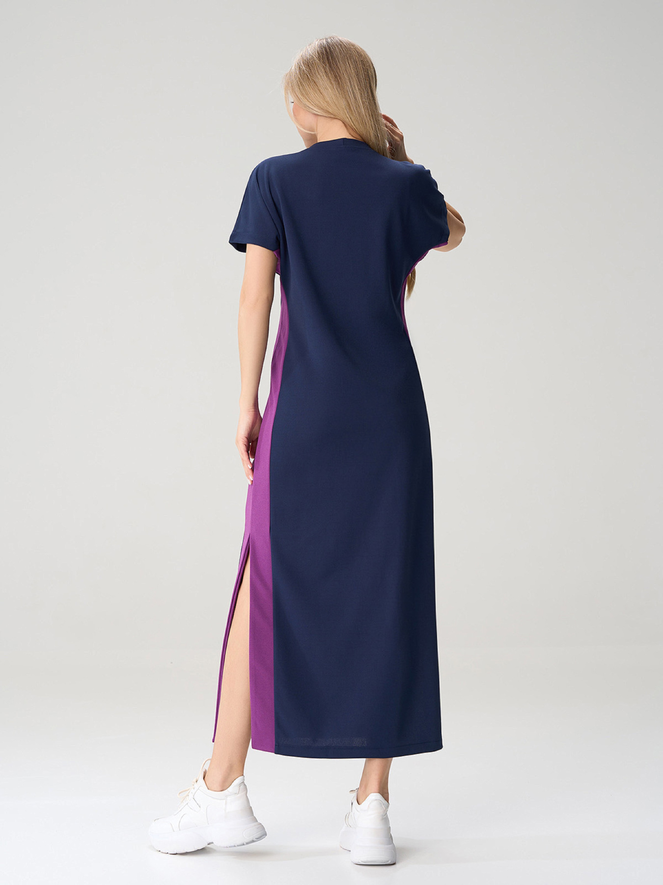 Платья ISSA Plus модель 15599_синий Фото